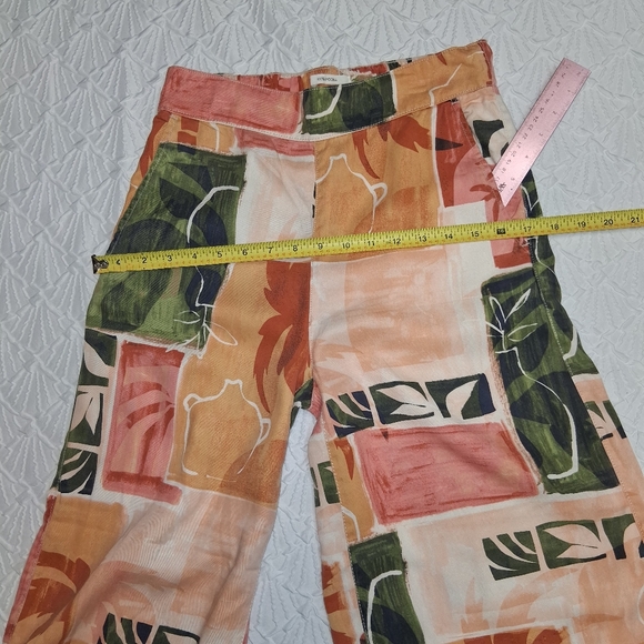 Nicole Miller New York Colorful Summer Patchwork Maxi Skirt Sz S - Picture 12 of 16